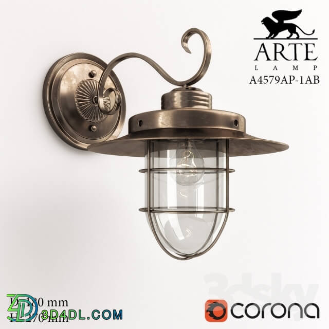 Wall light - A4579AP-1AB ARTE LAMP