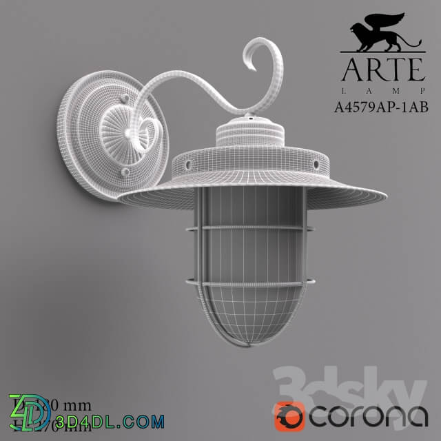 Wall light - A4579AP-1AB ARTE LAMP