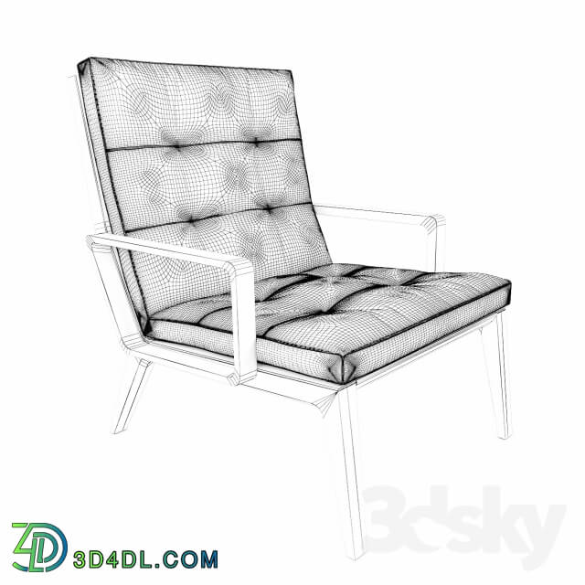 Arm chair - Walter Knoll Andoo Lounge Chair