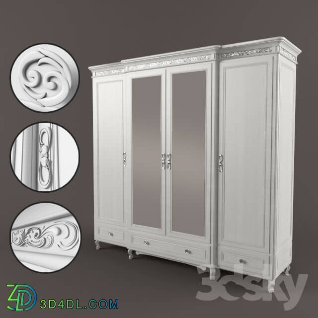 Wardrobe _ Display cabinets - Wardrobe Evrolyuks