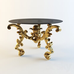 Table - tea and coffee table _round_ 