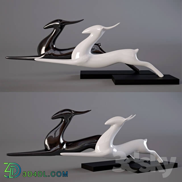Other decorative objects - Figurine _quot_Antelope_quot_