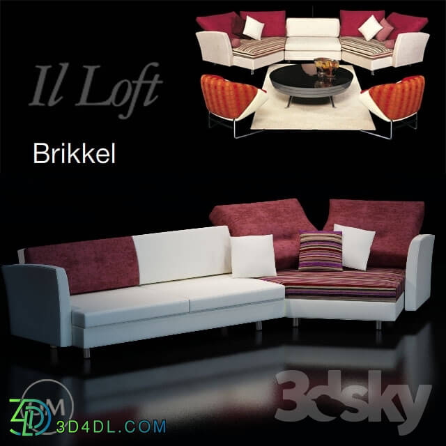 Sofa - IL Loft_ sofa brikkel