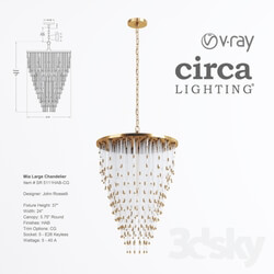 Ceiling light - Circa - Mia Large Chanderlier 