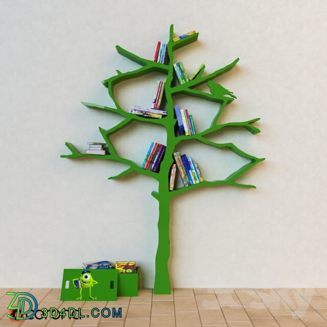 Miscellaneous - Children__39_s tree bookcase