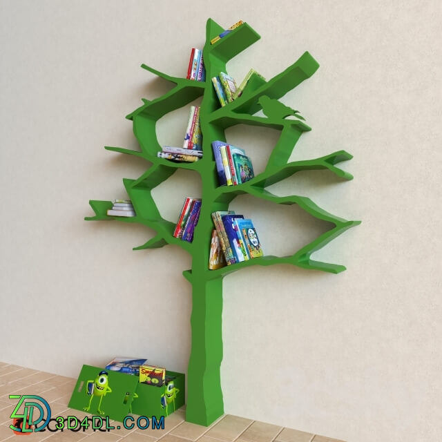 Miscellaneous - Children__39_s tree bookcase