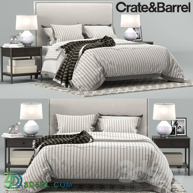 Bed - Cole Bedroom Collection_ Crate_Barrel