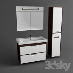 Bathroom furniture - Aqua Rhodes Nika 100 