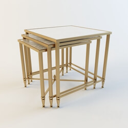 Table - Set of La Barge Nesting Tables 