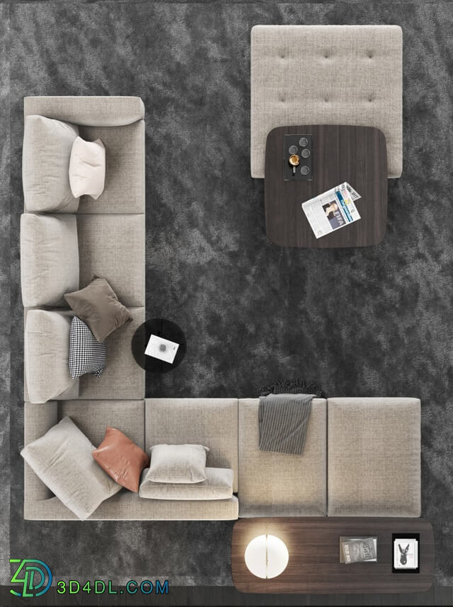 Sofa - Minotti Andersen Sofa