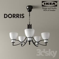 Ceiling light - Dorris IKEA _ Suspension with 5 shades 