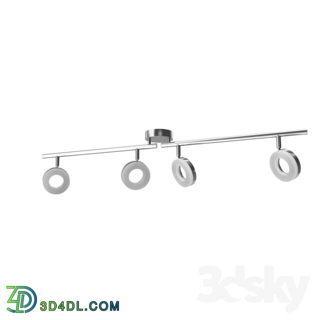 Ceiling light - 94759 LED spot GONARO_ 4х3_8W _LED__ L920_ steel_ chrome _ plastic_ white