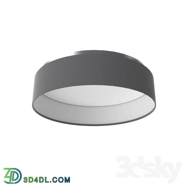 Ceiling light - 93395 LED chandelier PALOMARO_ 13_3W _LED__ Ø320_ plastic _ textile anthracite