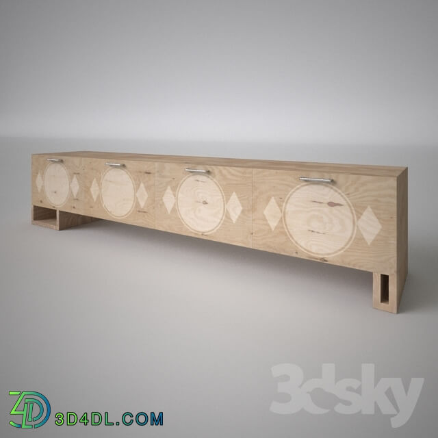 Sideboard _ Chest of drawer - African TV cabinet