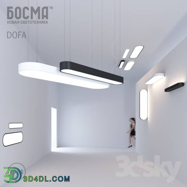 Ceiling light - Fixtures DOFA _Bosma_