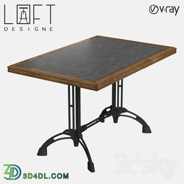 Table - Table LoftDesigne 6842 model