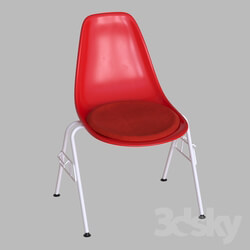 Chair - Herman Miller Eams Plastic Side Chair 