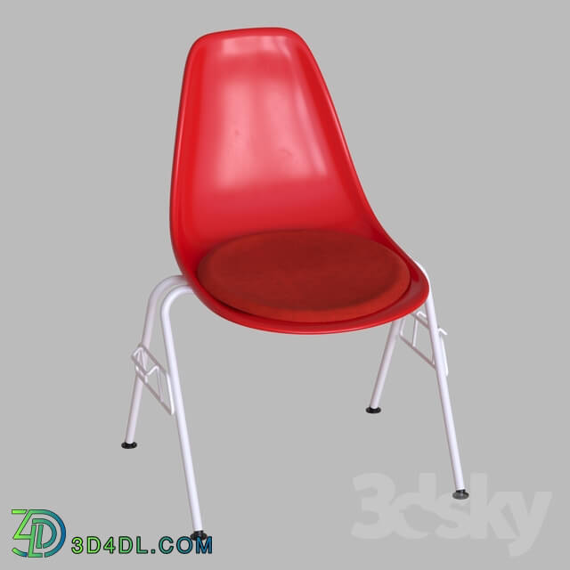 Chair - Herman Miller Eams Plastic Side Chair