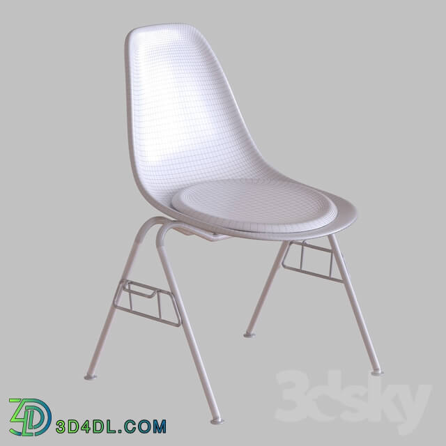 Chair - Herman Miller Eams Plastic Side Chair