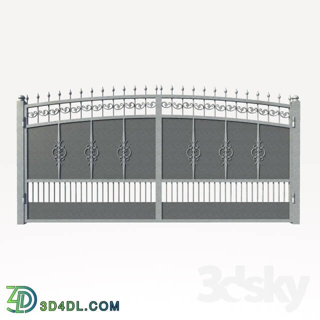 Other architectural elements - Gates_ metal 2