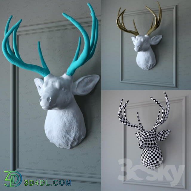 Other decorative objects - Deer Head Deer Head