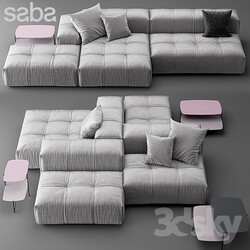 Sofa - Sofa Saba Italia pixel 