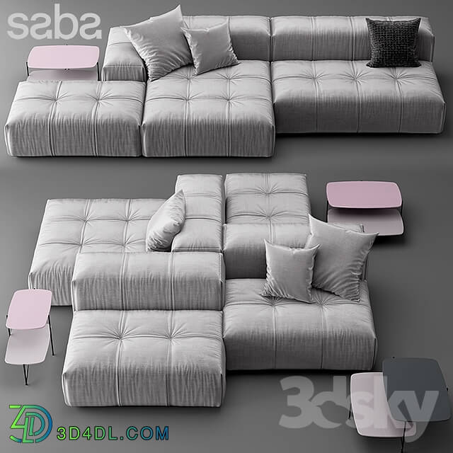 Sofa - Sofa Saba Italia pixel