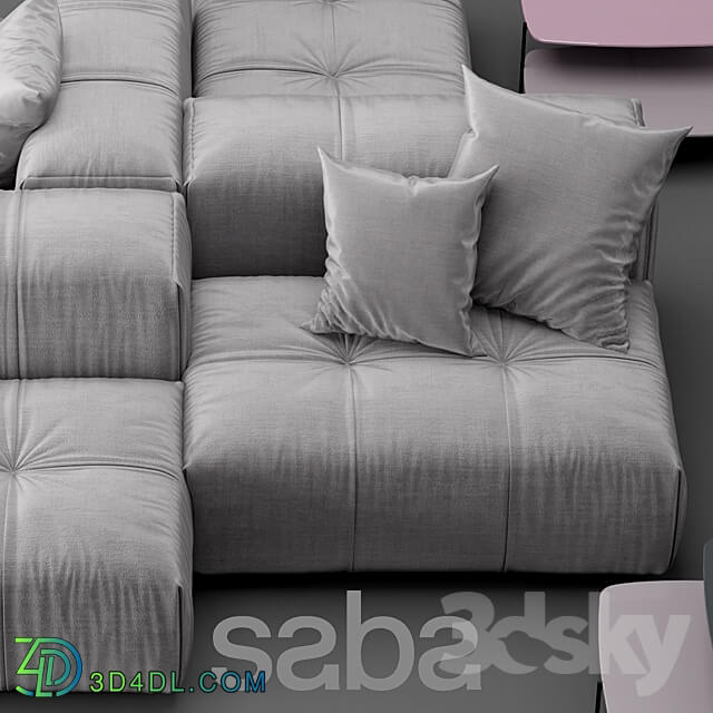 Sofa - Sofa Saba Italia pixel