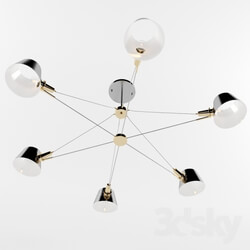 Ceiling light - Chandelier 6 lamps 1512-6 favourite 