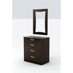 Sideboard _ Chest of drawer - Chest of drawers with mirror 