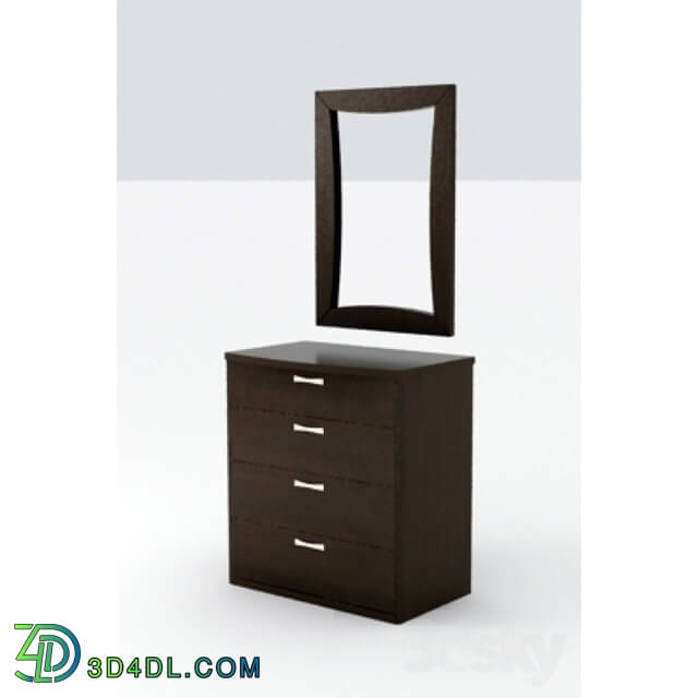 Sideboard _ Chest of drawer - Chest of drawers with mirror