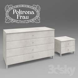 Sideboard _ Chest of drawer - Poltrona Frau Piu Notte 