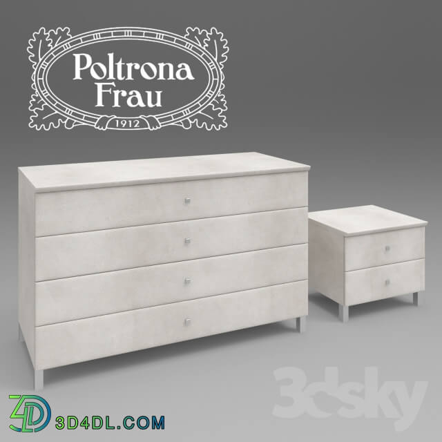 Sideboard _ Chest of drawer - Poltrona Frau Piu Notte