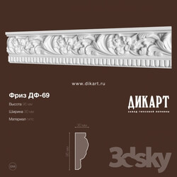 Decorative plaster - DF-69_95x30mm 