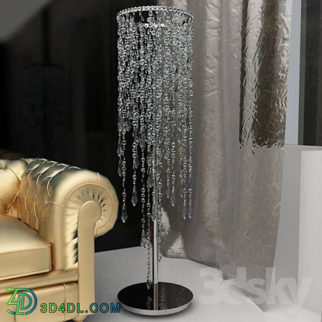 Floor lamp - Crystal lamp