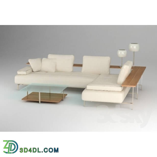 Sofa - Sofa and table Rolf Benz