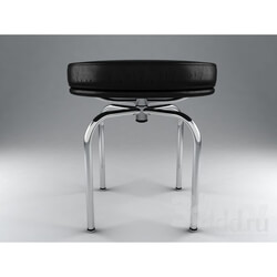 Chair - LC8 swivel stool by Le Corbusier 