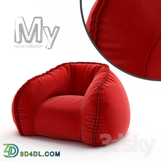 Arm chair - My Home Collection - Hug armchair