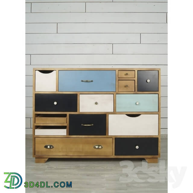 Sideboard _ Chest of drawer - Chest Aquarelle Birch