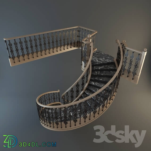 Staircase - spiral staircase