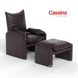 Arm chair - Cassina Maralunga 