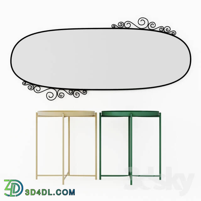 Other - Gladio Serving tables_ EKNE Mirror