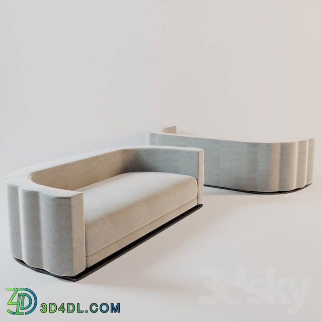 Sofa - art deco divan