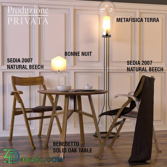 Table _ Chair - Produzione Privata. SEDIA 2007 _amp_ BENEDETTO