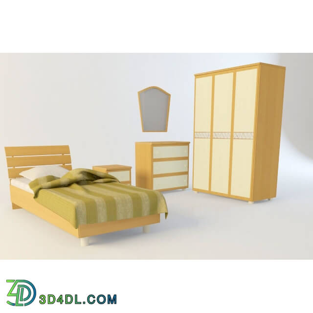 Bed - bedroom set