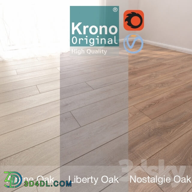 Floor coverings - Flooring Krono Kronofix Classic _part 3_