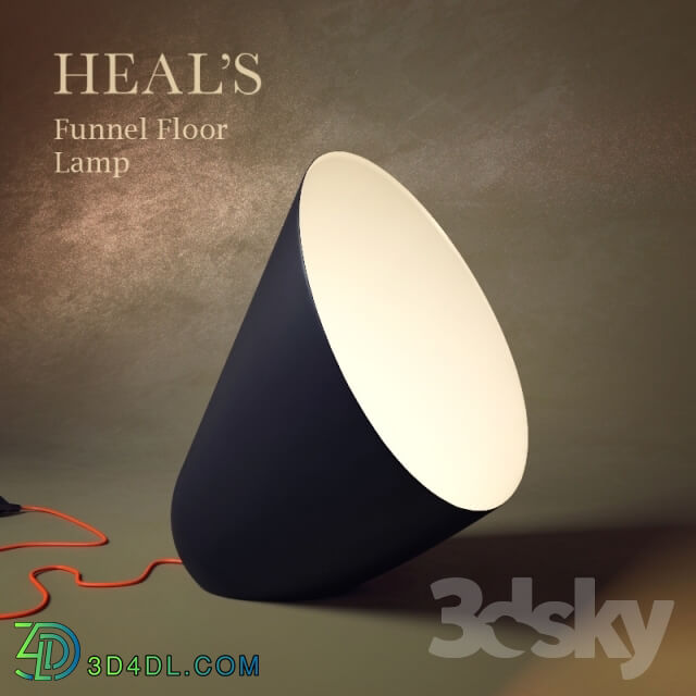 Floor lamp - Heal__39_s Funnel Floor Lamp