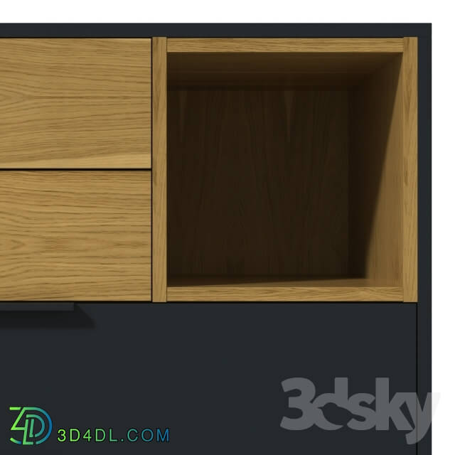 Sideboard _ Chest of drawer - Chest of drawers with open shelf