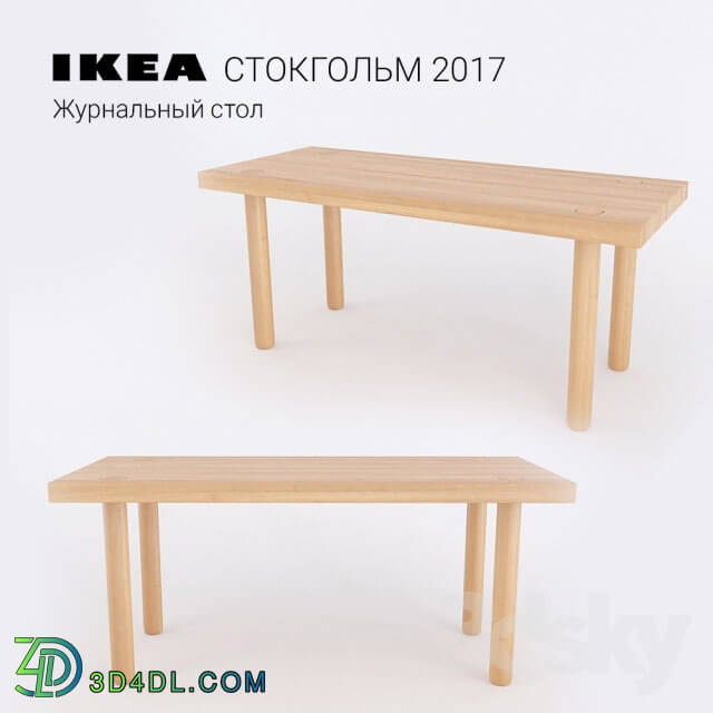 Table - Ikea Stockholm 2017_ ash table