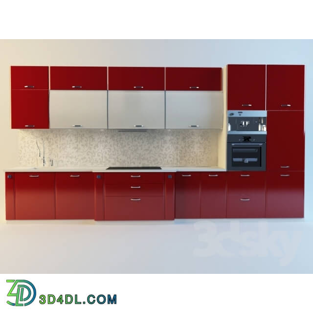 Kitchen - Kitchen Gileta Red